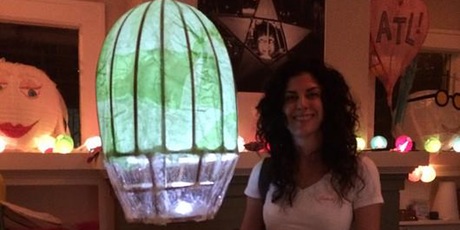 Atlanta BeltLine Lantern Parade Workshop: Bamboo Lantern Forms